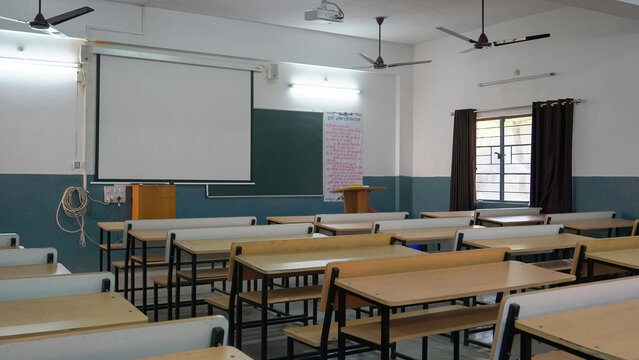 Smart Classroom with interactive board
